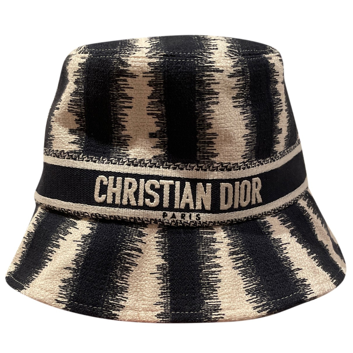 Hat Dior Navy size 58 cm in Cotton 